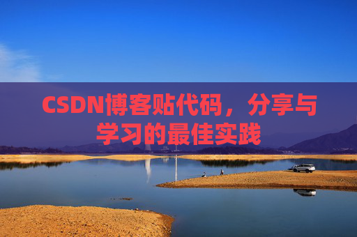 CSDN博客贴代码，分享与学习的最佳实践