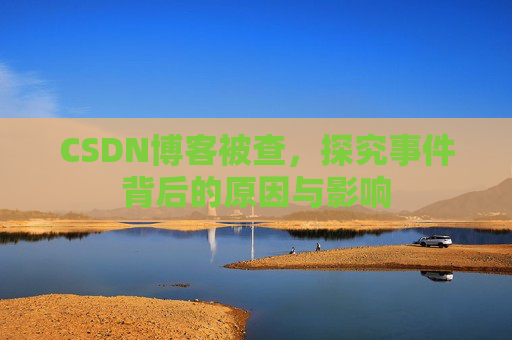 CSDN博客被查,探究事件背后的原因与影响